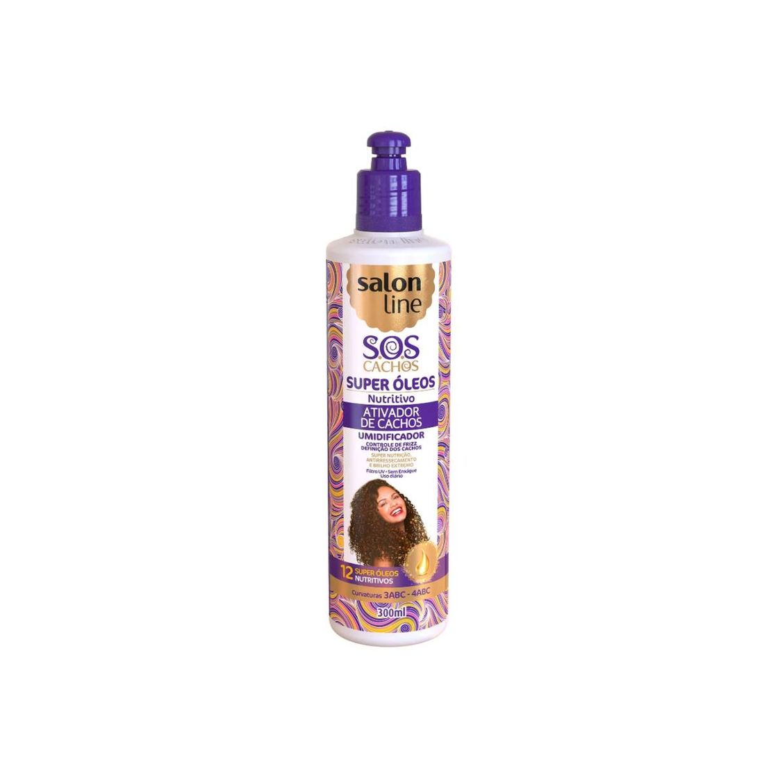 Products Ativador de Cachos SOS Cachos Super Óleos Salon Line 300ml

