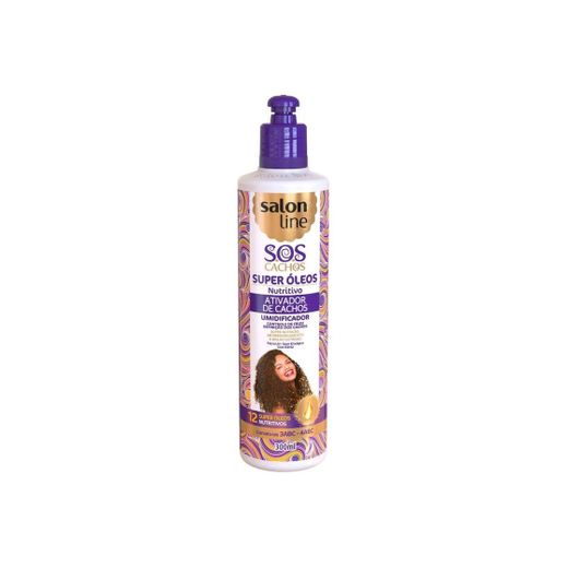 Ativador de Cachos SOS Cachos Super Óleos Salon Line 300ml

