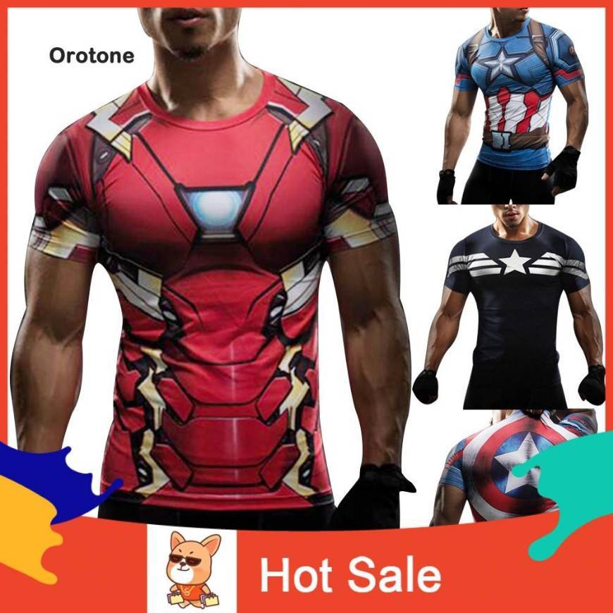 Fashion PlusOr Plus Size Avengers Iron Man Capitão América