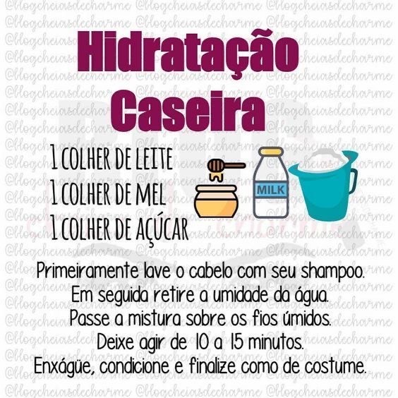 Hidratação caseira