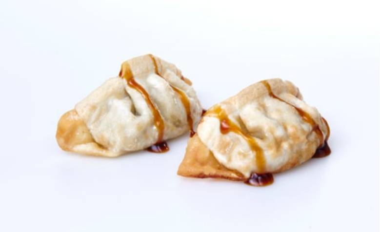 Gyosas de Frango e Legumes