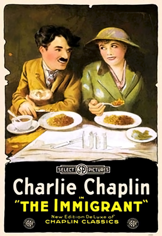 Película Charlie Chaplin O imigrante