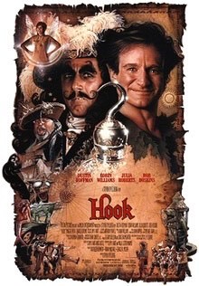 Película Hook (El capitán Garfio)