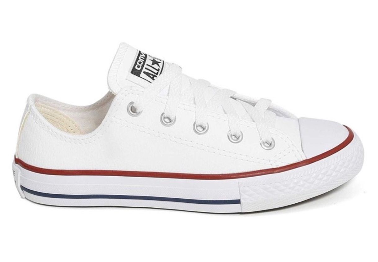 Moda Tênis Juvenil Converse All Star Chuck Taylor Napa - Branco