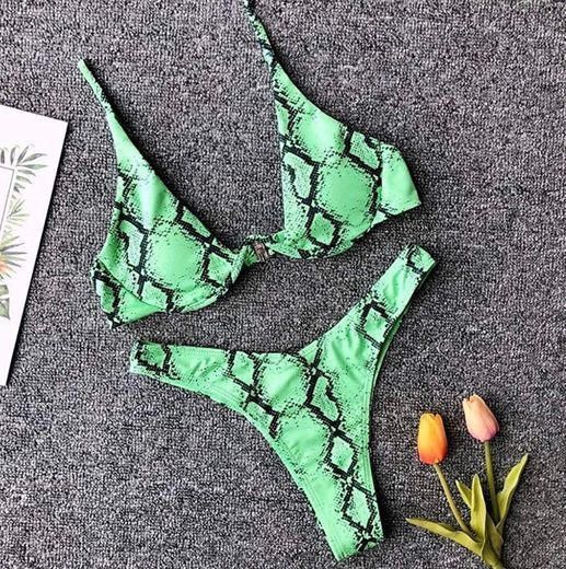 Bikini cor verde