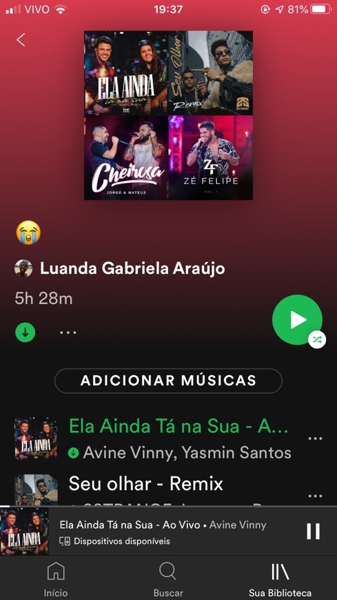 Playlist modao 😭