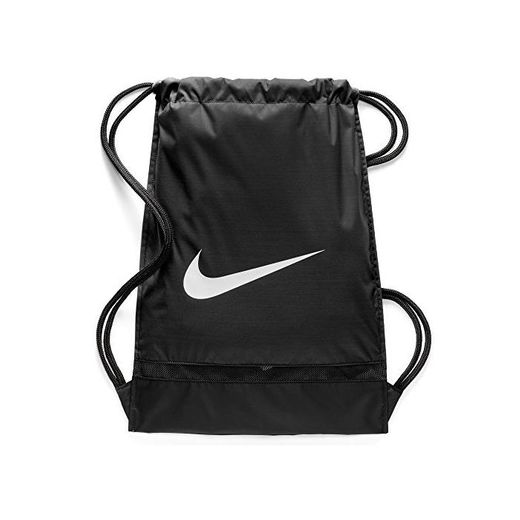 Nike Nk Brsla Gmsk Bolsa de Cuerdas, Hombre, Negro