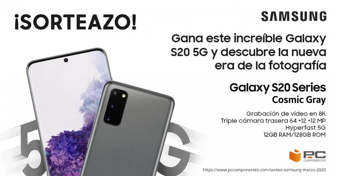 Moda Sorteo galaxy s20 5g y descubre la nueva era de la fotografí