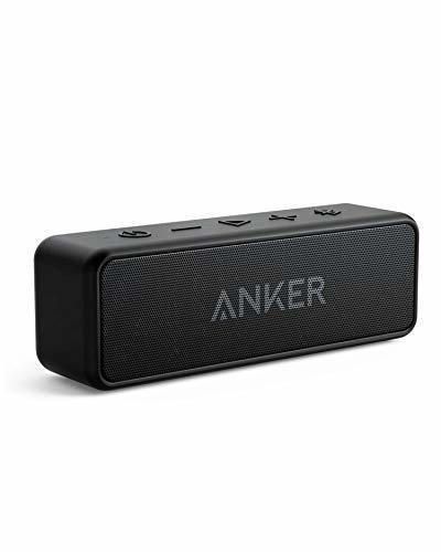 Anker SoundCore 2 [Actualizado]  Altavoz Bluetooth portátil， sonido estéreo de 12