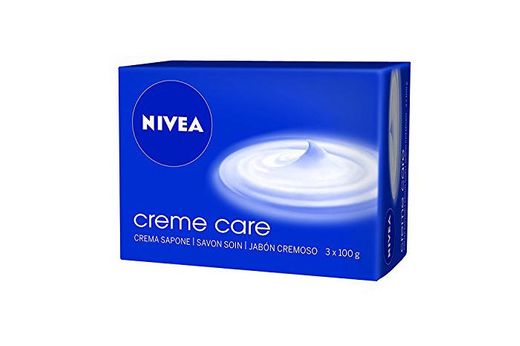 NIVEA Creme Care Jabón en pastilla Jabón de manos con la fragancia