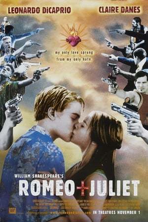 Película Romeo + Julieta de William Shakespeare