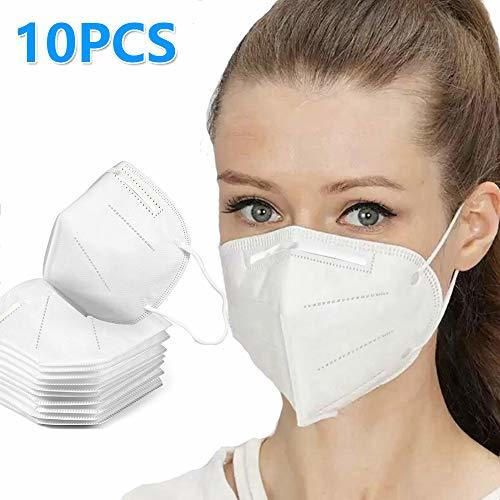10 máscaras anticontaminación N95 máscara de filtración de Aire