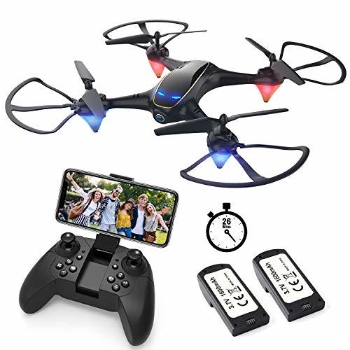 Producto EACHINE E38 Drones con Cámara para Adultos LED Tiempo de Vuelo Largo