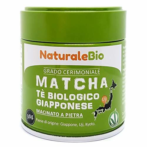 Product NaturaleBio Té Matcha Orgánico Ceremonial En Polvo Cultivado En Japón