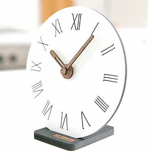 Producto GZWSM Reloj de Pared Minimalista Moderno Escritorio nórdico Reloj Creativo Mecanismo Dormitorio