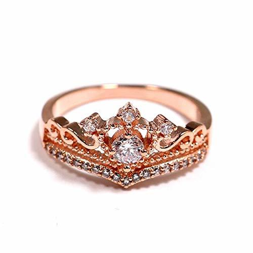 Product No WL Anillo Regalos De Fiesta De Elección Zircon Crown Ring Alloy