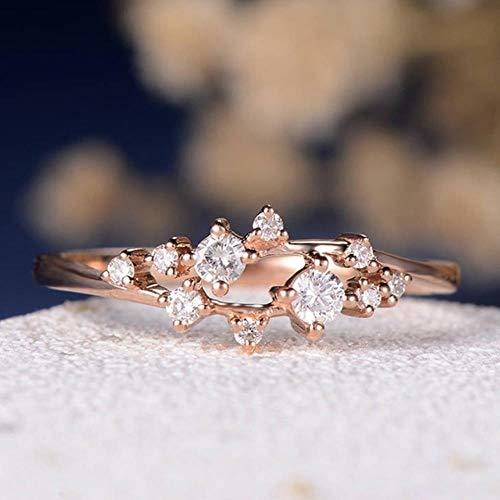 Product No Anillos para Anillo para Mujer Dulce Amor Eterno Compromiso Anillo de