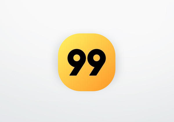 App ‎99 - Carro Particular e Táxi 
