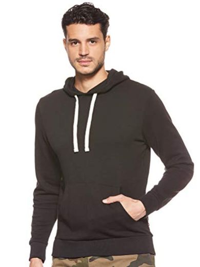 JACK & JONES Jjeholmen Sweat Hood Noos Capucha, Negro