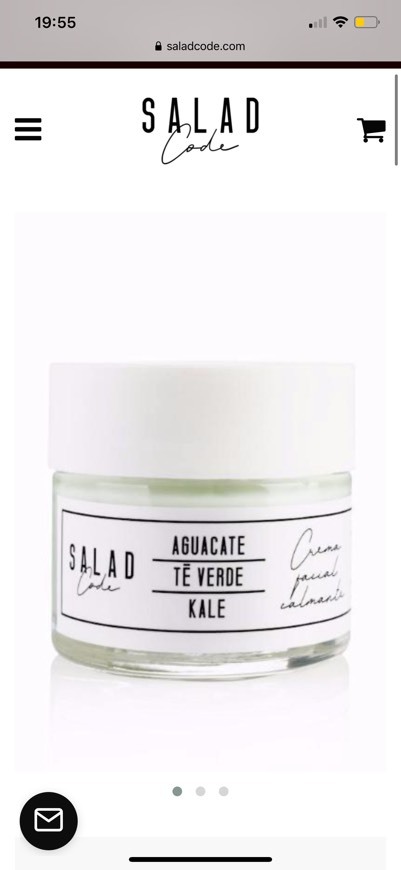 Producto Crema hidratante Salad code