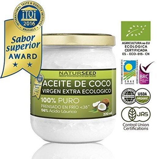 Naturseed Aceite de coco - Virgen Extra Organico