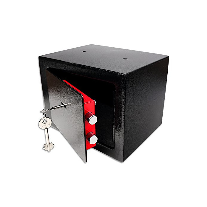 Social Schramm® Caja Fuerte Caja Fuerte con Cerradura Mini Caja Fuerte Mini Caja