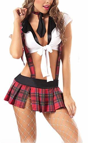 Lugar NAVARCH Sexy Lencería Encaje Bodysuit Ropa Mujer Picardias Disfraces Escolar Uniforme Sexy