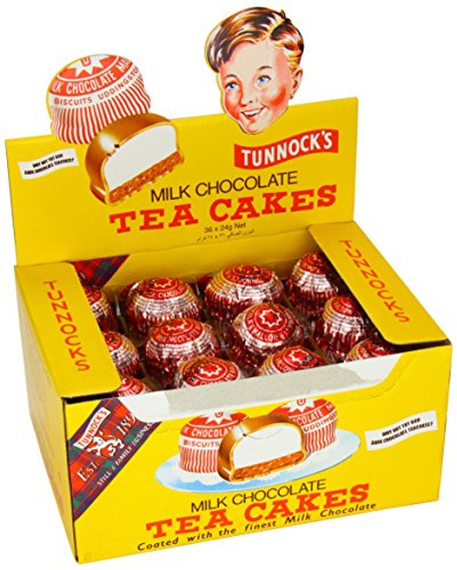 Producto Leche real de té de chocolate Tortas de Tunnock 24 g