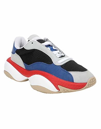 Lugares Puma Alteration Kurve - Zapatillas Deportivas para Hombre, Color Gris y Negro,