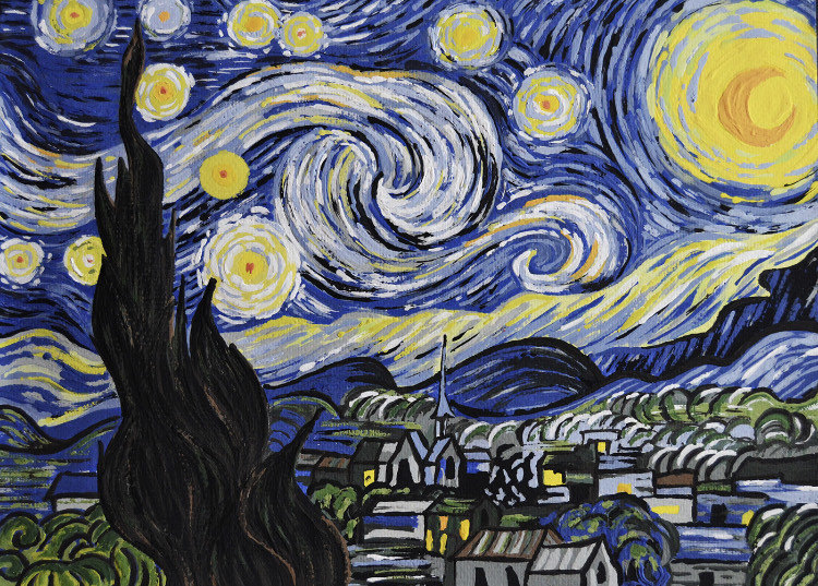 Fashion Starry Night - Vincent Van Gogh