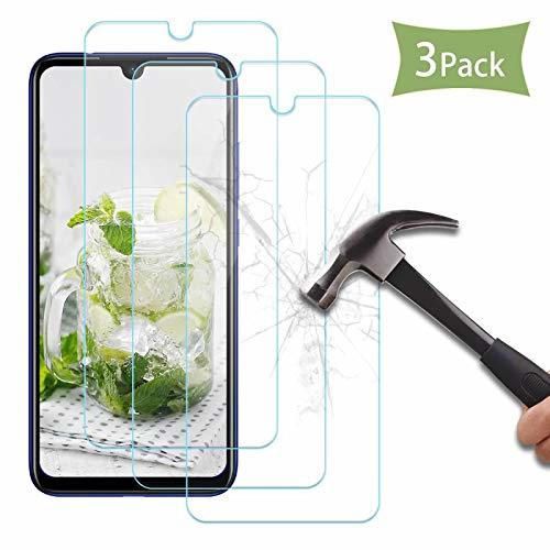 [3-Pack] Protector de Pantalla para Redmi Note 7,Duro Transparente [9H Dureza] [Alta