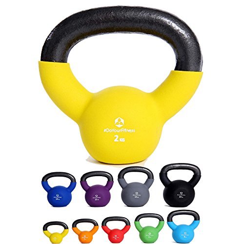 Producto #DoYourFitness Kettlebell »Kylon« Pesa esférica/Pesas Rusa 2-20 kg/Pesa de Mano de 100%