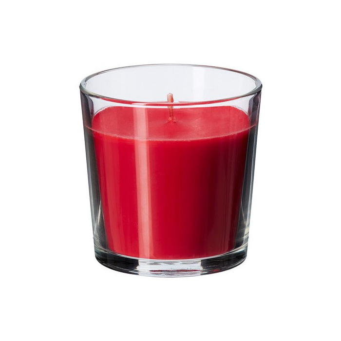 Products IKEA SINNLIG Scented candle in glass