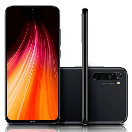 App Celular Xiaomi Note 8 64GB Rom 4GB Ram Dual Space Black