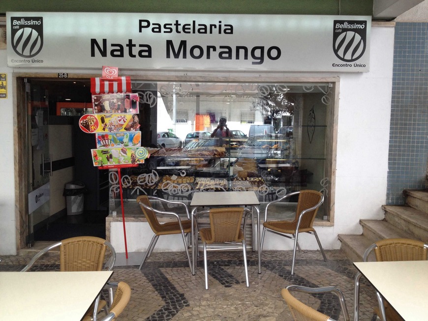 Social Pastelaria Nata Morango