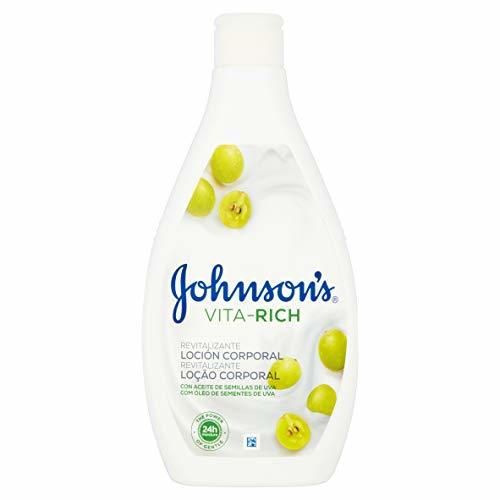 Johnson's Vita-Rich Revitalizante Uvas Loción Corporal - 6 Recipientes de 400 ml