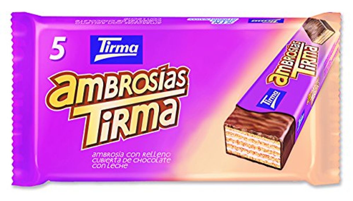 Producto Tirma Ambrosías con Relleno Cubiertas de Chocolate con Leche - 16 Unidades