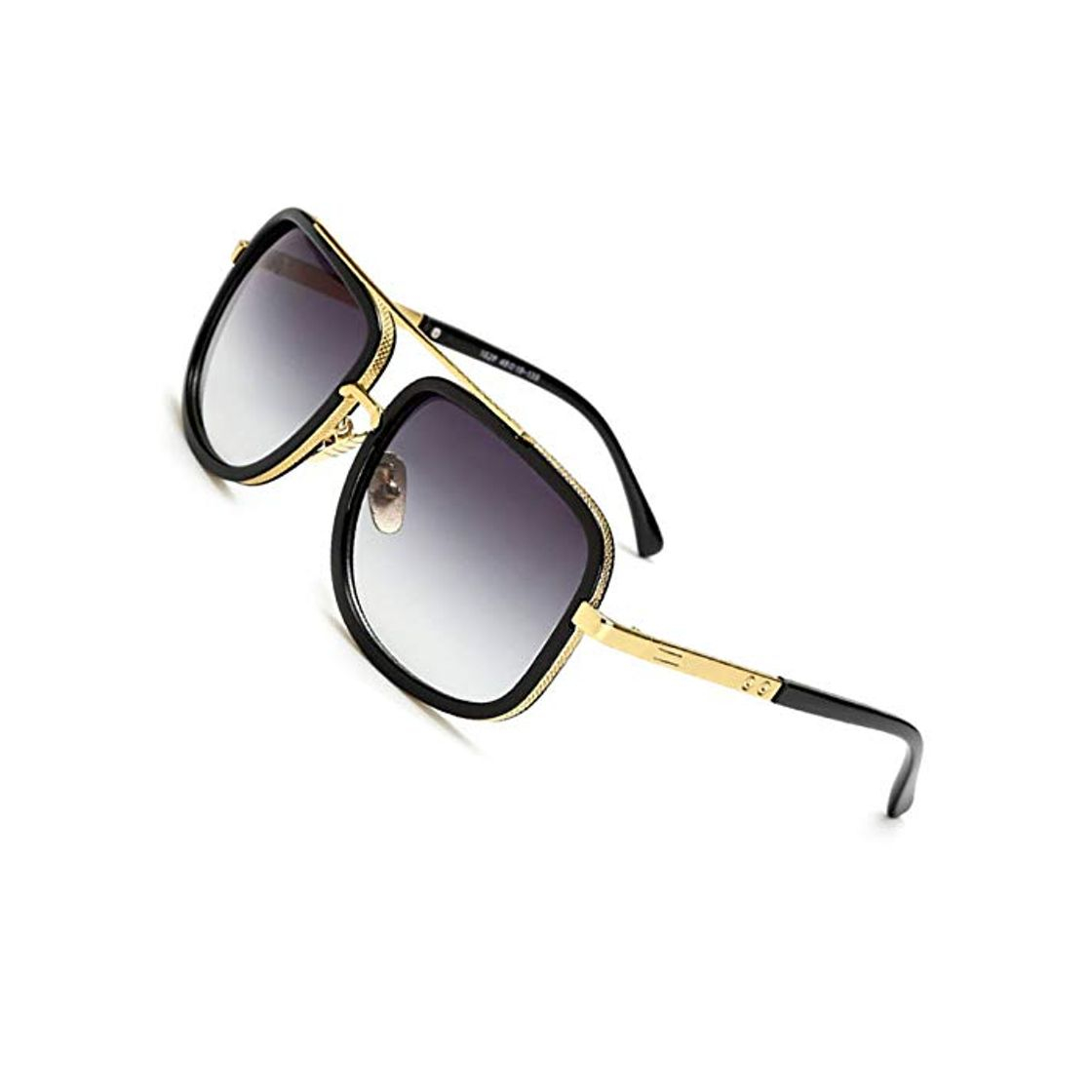 Moda SHEEN KELLY Retro Vintage Baratas para Mujer y Hombre Marco de metal Grandi gafas de sol Metal Pilotos Espejo