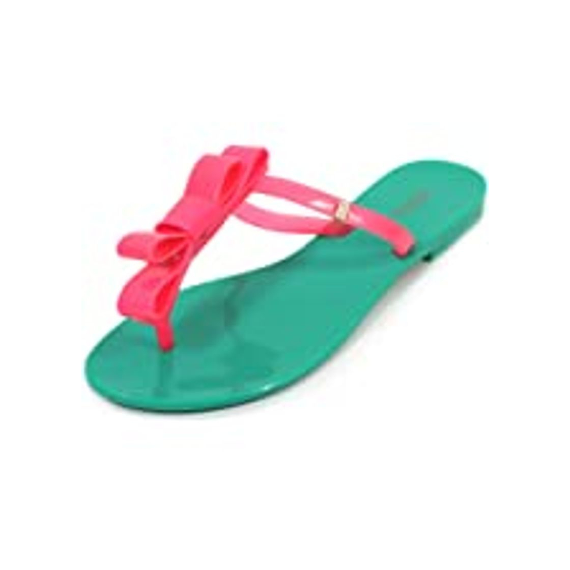 Fashion Melissa Big Heart - Chanclas de plástico para mujer