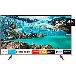 Moda Smart TV 4K LED 50” Samsung UN50RU7100 Wi-Fi - HDR 3 HDMI 2 