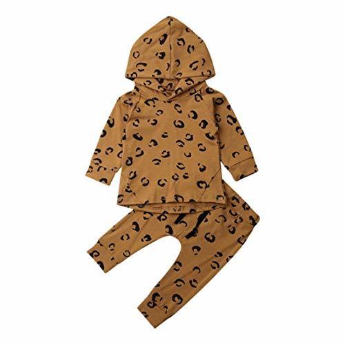 Lugares Ropa de bebé leopardo infantiles tapa encapuchada