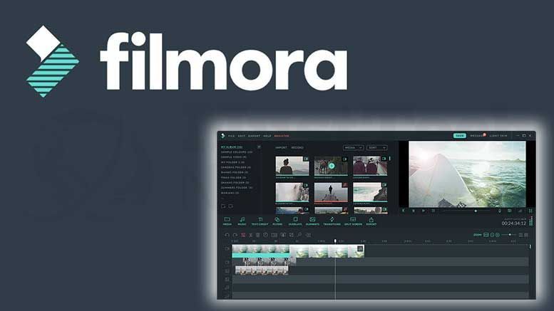 App Wondershare Filmora 9