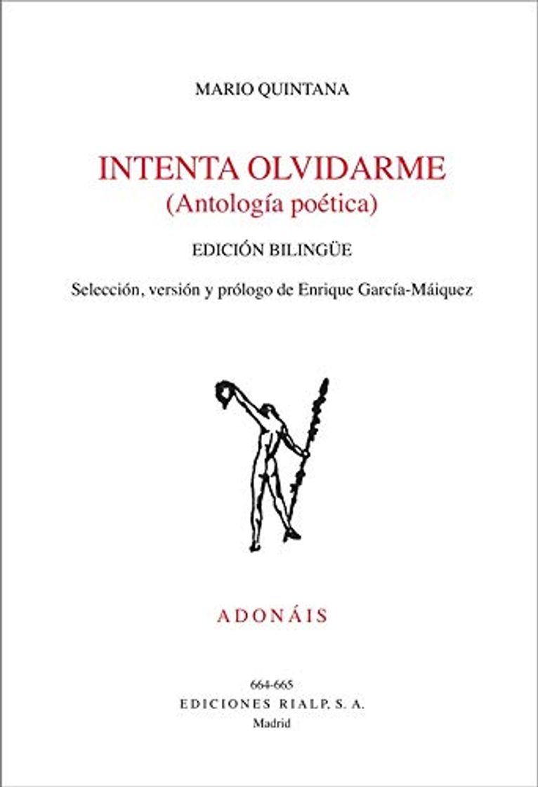 Libro Intenta Olvidarme: Antología de Mario Quintana