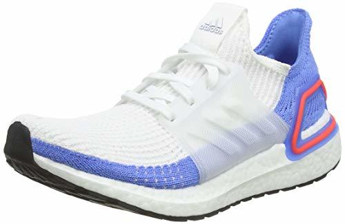 Social adidas Ultraboost 19 W, Zapatillas de Running para Mujer, Blanco