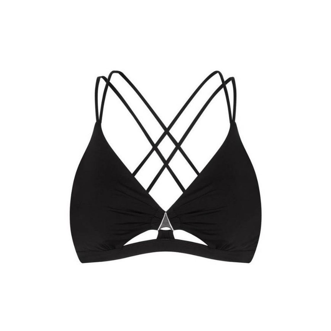 Moda Black Racer Back Bikini Top | Swimwear & Beachwear | Clothing ...