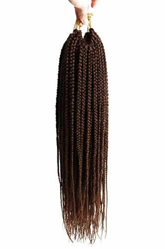 (6 Packs, 18 Inch) Senegal Box Braid Crochet Hair Senegalese Twist braids