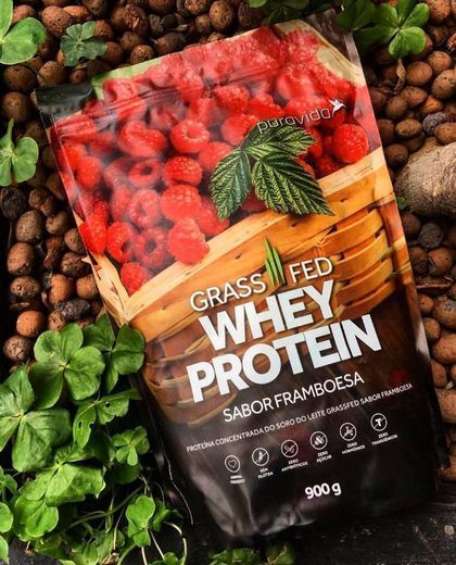 Moda Whey Protein framboesa PURA VIDA