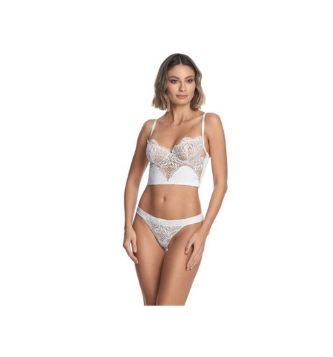 Lasting Love Demibustier in Ivory -  ID