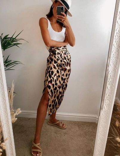 Jaspre Leopard Skirt

