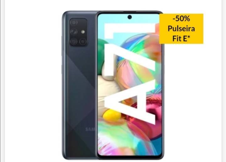 Fashion Smartphone SAMSUNG Galaxy A71 (6.7'' - 128 GB - Preto) - Worten